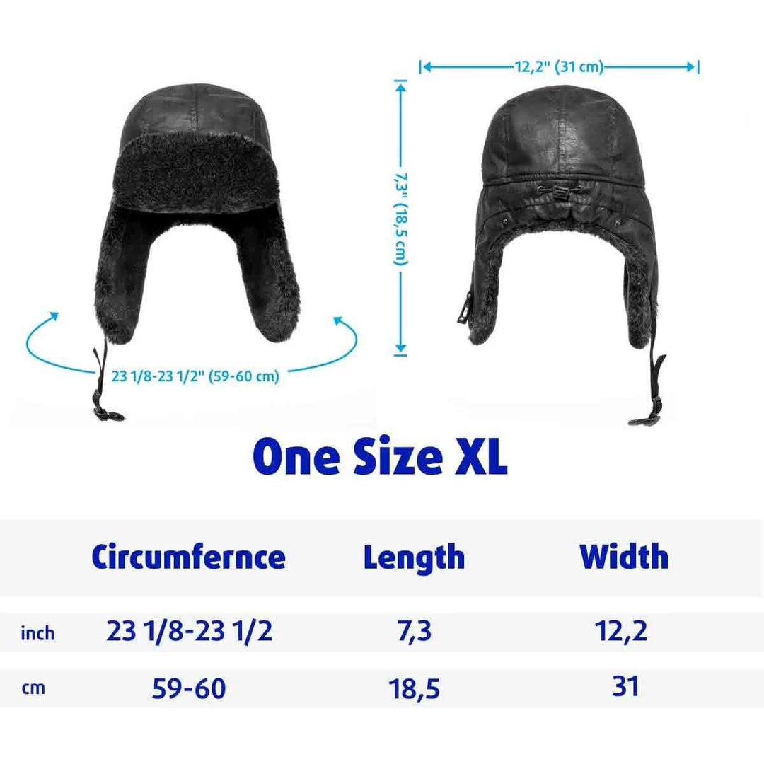 HELIOS Angara Trooper Trapper Hat Russian Ushanka With Ear Flaps 4 HELIOS Angara Trooper Trapper Hat Russian Ushanka With Ear Flaps