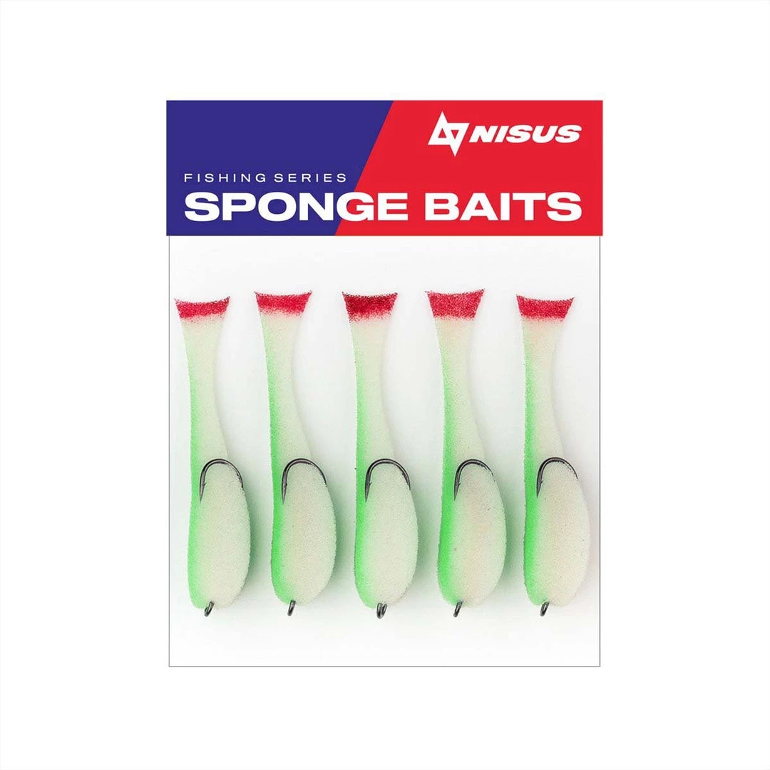Soft Bait Lure Nisus 3 Inch Sponge Bait Fishing Lure, Pack Of 5 6 Soft Bait Lure Nisus 3 Inch Sponge Bait Fishing Lure, Pack Of 5
