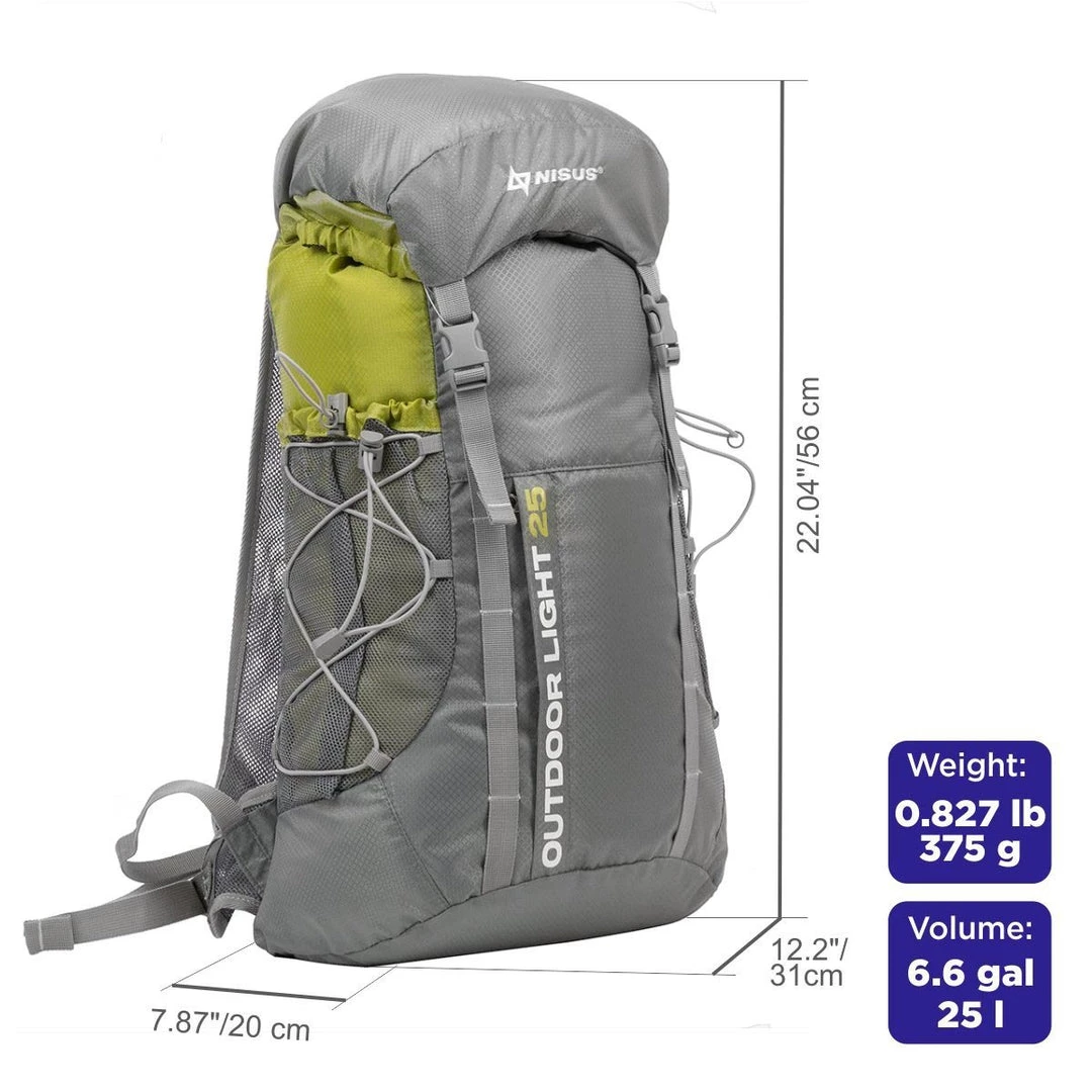 Backpacks Nisus Day Hiking Backpack For Camping, 25 L 4 Backpacks Nisus Day Hiking Backpack For Camping, 25 L