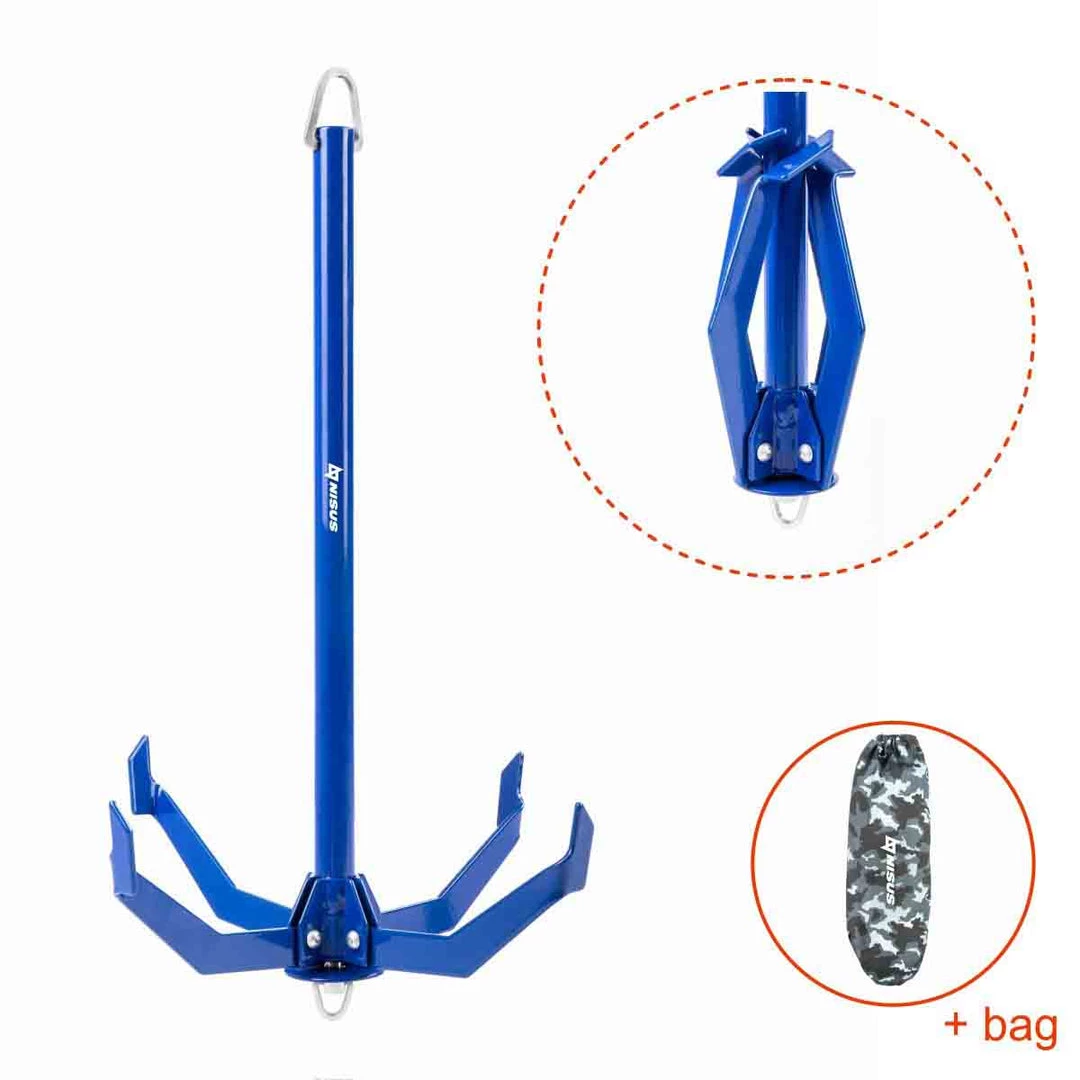 NISUS Anchors 3 Lbs Grapnel Portable Folding Anchor 3 NISUS Anchors 3 Lbs Grapnel Portable Folding Anchor