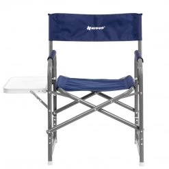 Nisus Aluminum Folding Director's Chair With Side Table FISHING CHAIRS