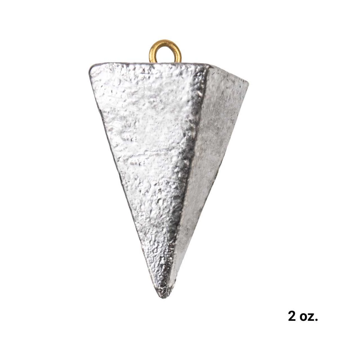 NISUS Weights & Sinkers Pyramid Sinker, Lead Sinker For Freshwater And Saltwater Fishing, Weight (2 Oz, 2.5 Oz, 3 Oz) 4 NISUS Weights & Sinkers Pyramid Sinker, Lead Sinker For Freshwater And Saltwater Fishing, Weight (2 Oz, 2.5 Oz, 3 Oz)