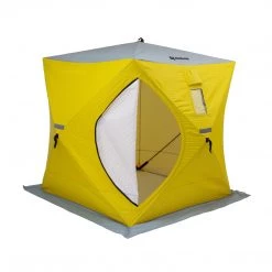 Ice Shelters NISUS Insulated 2-Person Cube Series Pop-up Ice Fishing Shelter