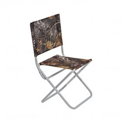 NISUS Camo Print Folding Fishing Chair With Back Support