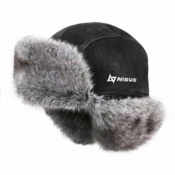 NISUS Arctica Winter Trapper Hat Russian Ushanka With Ear Flaps