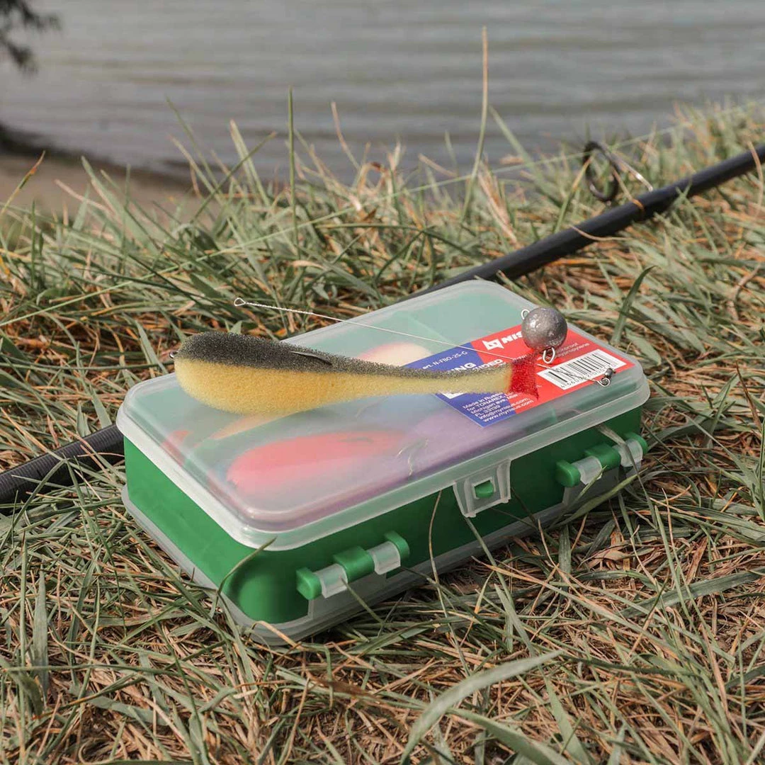 Nisus 4 Inch Sponge Fishing Lure, Offset Hook, Pack Of 5 Soft Bait Lure 4 Nisus 4 Inch Sponge Fishing Lure, Offset Hook, Pack Of 5 Soft Bait Lure