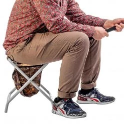 NISUS Folding Camping Outdoor Fishing Stool With A Storage