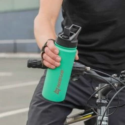 NISUS Insulated Sports Water Bottle | 18 Oz | Stainless Steel | 3 Lid Types | CLEARANCE 39 NISUS Insulated Sports Water Bottle | 18 Oz | Stainless Steel | 3 Lid Types | CLEARANCE