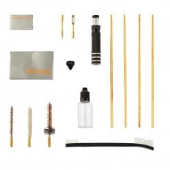 HELIOS Gun Cleaning Kits Gun Cleaning Kit, .22 Caliber, 12 Items, Plastic Case