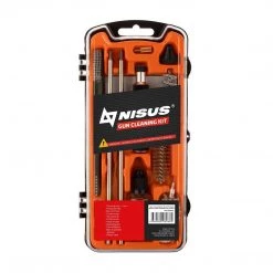 HELIOS Gun Cleaning Kits Gun Cleaning Kit, 12 Caliber, 11 Items, Plastic Case