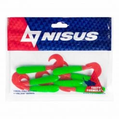 Soft Bait Lure Nisus Long Hybrid Soft Plastic Lure, Grub Fishing, Pack Of 7 19 Soft Bait Lure Nisus Long Hybrid Soft Plastic Lure, Grub Fishing, Pack Of 7