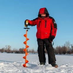 TONAR Ice Augers & Bits Professional Ice Fishing Auger Drill Bit With Cordless Drill Adapter | Drill Attachment Adapter With Safety Handle | Essential Ice Fishing Gear For Ice Anglers 22 TONAR Ice Augers & Bits Professional Ice Fishing Auger Drill Bit With Cordless Drill Adapter | Drill Attachment Adapter With Safety Handle | Essential Ice Fishing Gear For Ice Anglers