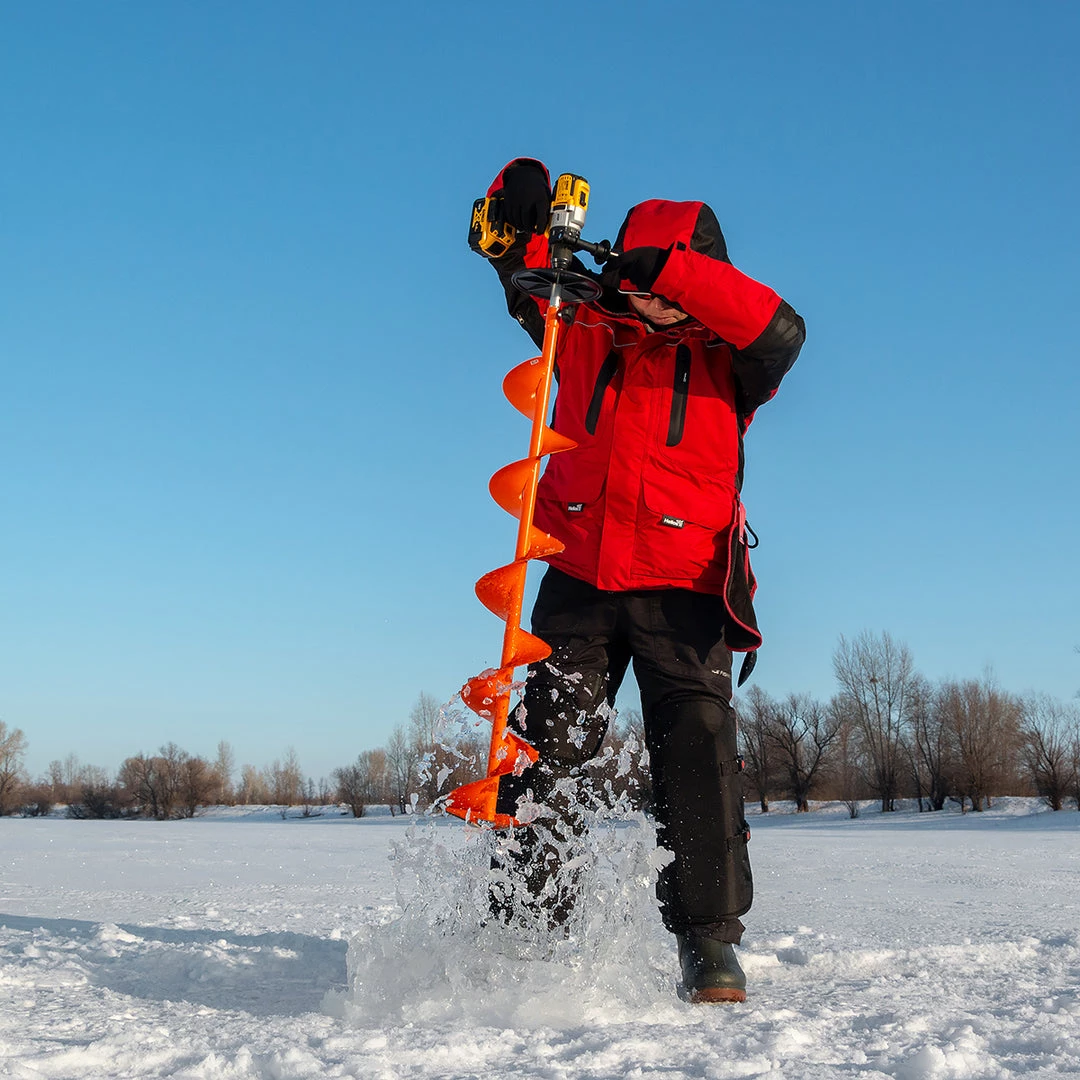 TONAR Ice Augers & Bits Professional Ice Fishing Auger Drill Bit With Cordless Drill Adapter | Drill Attachment Adapter With Safety Handle | Essential Ice Fishing Gear For Ice Anglers 12 TONAR Ice Augers & Bits Professional Ice Fishing Auger Drill Bit With Cordless Drill Adapter | Drill Attachment Adapter With Safety Handle | Essential Ice Fishing Gear For Ice Anglers