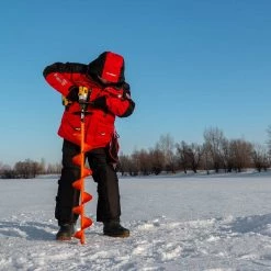 TONAR Ice Augers & Bits Professional Ice Fishing Auger Drill Bit With Cordless Drill Adapter | Drill Attachment Adapter With Safety Handle | Essential Ice Fishing Gear For Ice Anglers 23 TONAR Ice Augers & Bits Professional Ice Fishing Auger Drill Bit With Cordless Drill Adapter | Drill Attachment Adapter With Safety Handle | Essential Ice Fishing Gear For Ice Anglers