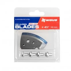 NISUS Ice Fishing Accessories Iceberg Wet Ice Replacement, Ice Auger Blades