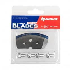 NISUS Ice Fishing Accessories Iceberg Wet Ice Replacement, Ice Auger Blades