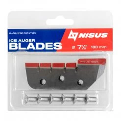 NISUS Ice Fishing Accessories Replacement Ice Auger Blades For Buran, Tornado, Motoshtorm, Classic Augers 14 NISUS Ice Fishing Accessories Replacement Ice Auger Blades For Buran, Tornado, Motoshtorm, Classic Augers