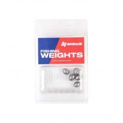 NISUS Weights & Sinkers Olive Lead Sinker For Fishing, Freshwater And Saltwater Fishing Weight (5 Pcs)