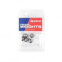 NISUS Weights & Sinkers Olive Lead Sinker For Fishing, Freshwater And Saltwater Fishing Weight (5 Pcs)