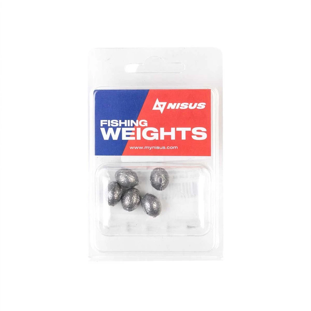 NISUS Weights & Sinkers Olive Lead Sinker For Fishing, Freshwater And Saltwater Fishing Weight (5 Pcs) 4 NISUS Weights & Sinkers Olive Lead Sinker For Fishing, Freshwater And Saltwater Fishing Weight (5 Pcs)