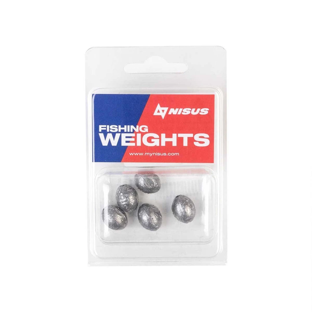 NISUS Weights & Sinkers Olive Lead Sinker For Fishing, Freshwater And Saltwater Fishing Weight (5 Pcs) 5 NISUS Weights & Sinkers Olive Lead Sinker For Fishing, Freshwater And Saltwater Fishing Weight (5 Pcs)