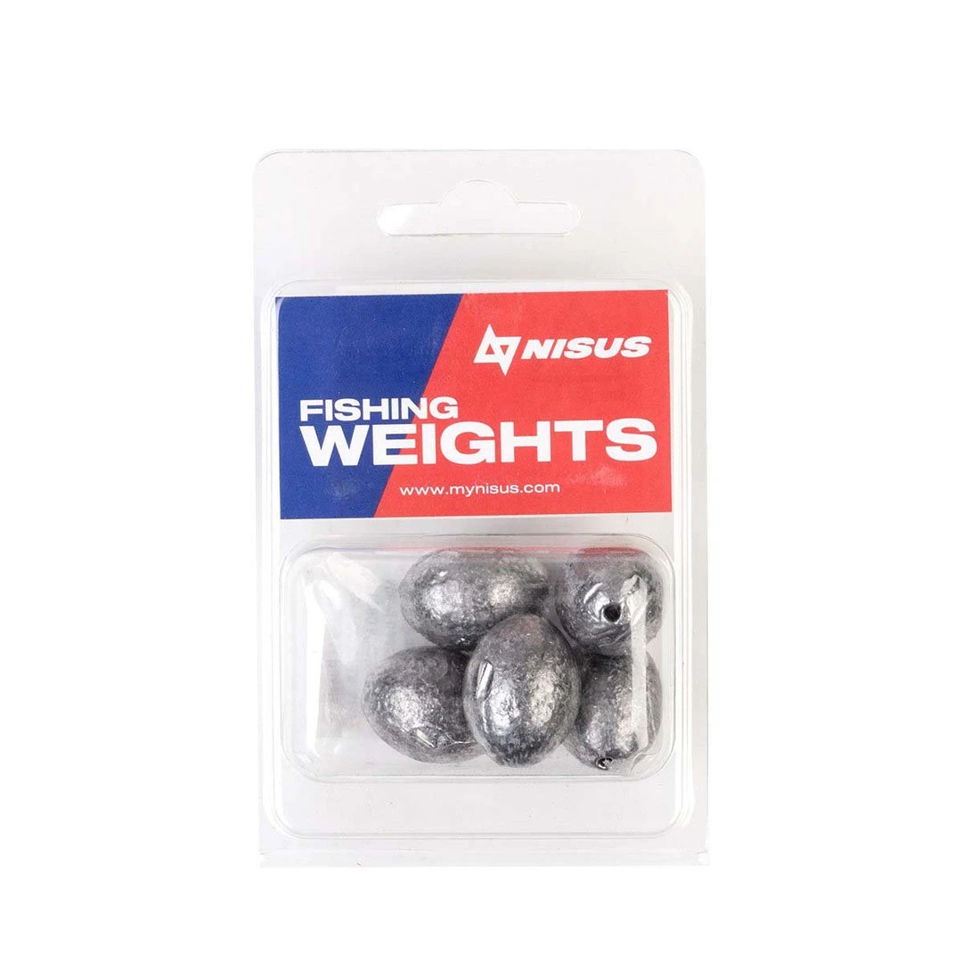 NISUS Weights & Sinkers Olive Lead Sinker For Fishing, Freshwater And Saltwater Fishing Weight (5 Pcs) 9 NISUS Weights & Sinkers Olive Lead Sinker For Fishing, Freshwater And Saltwater Fishing Weight (5 Pcs)