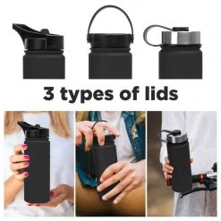 NISUS 18 Oz Stainless Steel Water Bottle And Carbon 0.1-micron Filter Water Bottles 16 NISUS 18 Oz Stainless Steel Water Bottle And Carbon 0.1-micron Filter Water Bottles