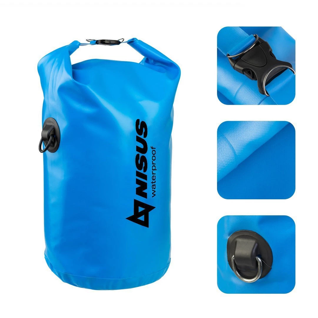 NISUS 160 L Waterproof Extra Large Dry Bag, Blue/Yellow 7 NISUS 160 L Waterproof Extra Large Dry Bag, Blue/Yellow
