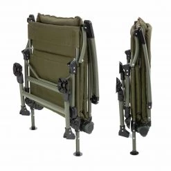 NISUS Reclining Aluminum Camping Chair With Adjustable Legs 14 NISUS Reclining Aluminum Camping Chair With Adjustable Legs