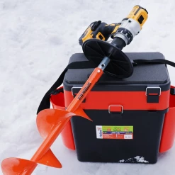 TONAR Ice Augers & Bits Professional Ice Fishing Auger Drill Bit With Cordless Drill Adapter | Drill Attachment Adapter With Safety Handle | Essential Ice Fishing Gear For Ice Anglers 29 TONAR Ice Augers & Bits Professional Ice Fishing Auger Drill Bit With Cordless Drill Adapter | Drill Attachment Adapter With Safety Handle | Essential Ice Fishing Gear For Ice Anglers
