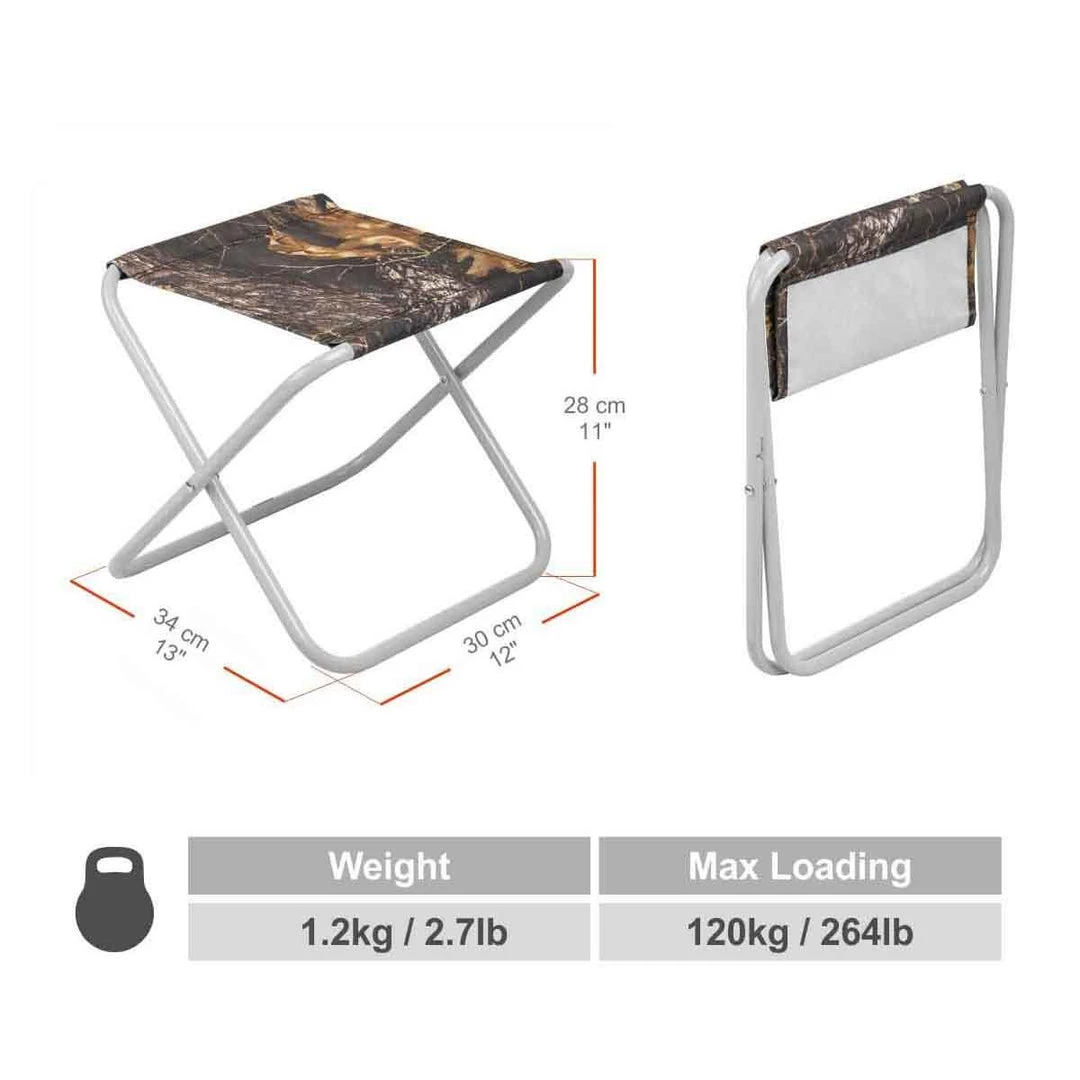 NISUS Compact Heavy-Duty Folding Portable Fishing Stool 4 NISUS Compact Heavy-Duty Folding Portable Fishing Stool