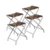 NISUS Set Of Four Compact Folding Portable Fishing Stools 2 NISUS Set Of Four Compact Folding Portable Fishing Stools