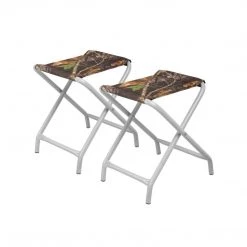 NISUS Set Of 2 Camo Portable Folding Chairs For Fishing And Outdoor FISHING CHAIRS