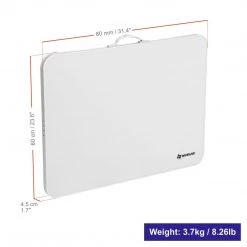 NISUS Camp Tables Folding Outdoor Camping Table | Lightweight Steel | 3 FT Length | CLEARANCE